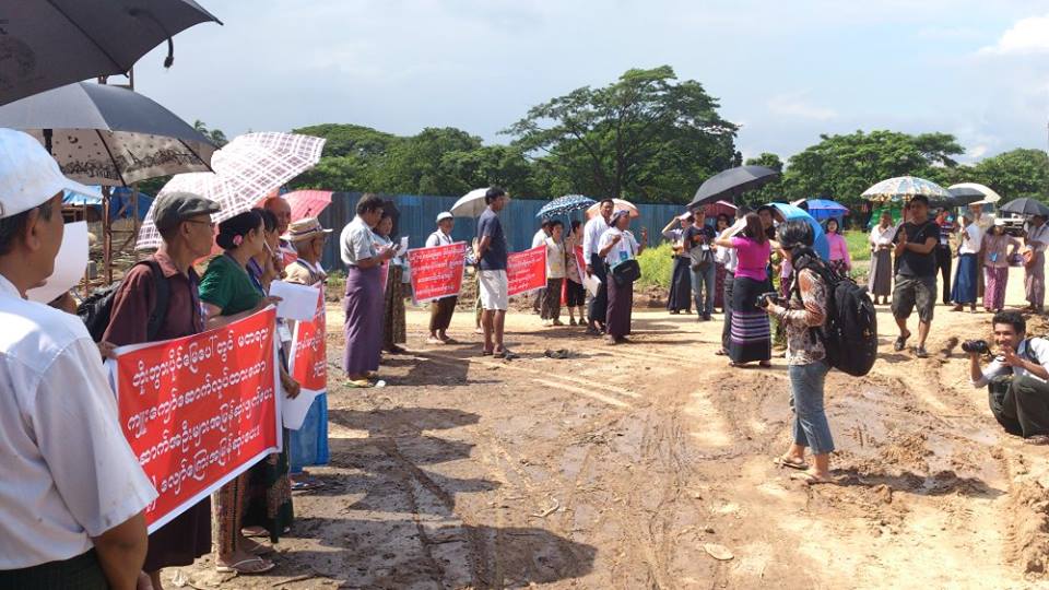 ဗိုလ္တ​ေထာင္မွာ ​ေဆာက္လုပ္​ေရး​ ကုမၸဏီ ၄ ခု ကို ဆနၵျပ (ဓာတ္ပံုသတင္း​)