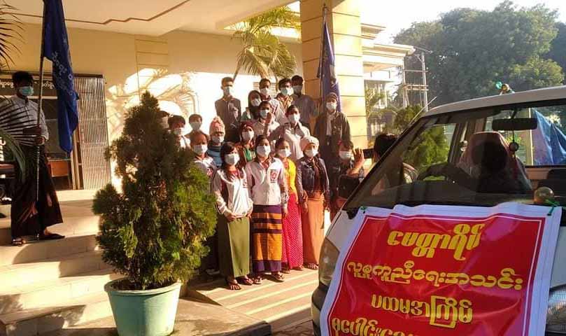 ကိုဗစ်ကာလ သွေးအလှူရှင်နည်းလာသဖြင့် ကျောက်ဆည်မေတ္တာရိပ်အသင်း သွေးလှူ 