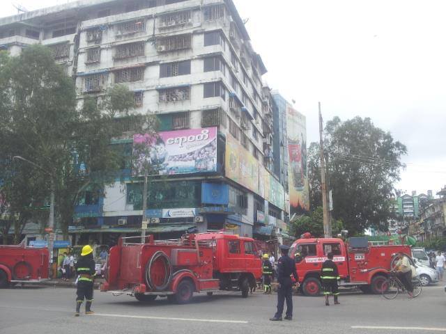 ေညာင္ပင္ေလးေဈး မီးေလာင္