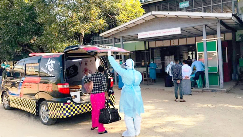 မကွေးတိုင်းတွင် ရဲဝန်ထမ်း ၁ ဦး အပါအဝင် ကိုဗစ်-၁၉ လူနာသစ် ၅၀ ထပ်တွေ့