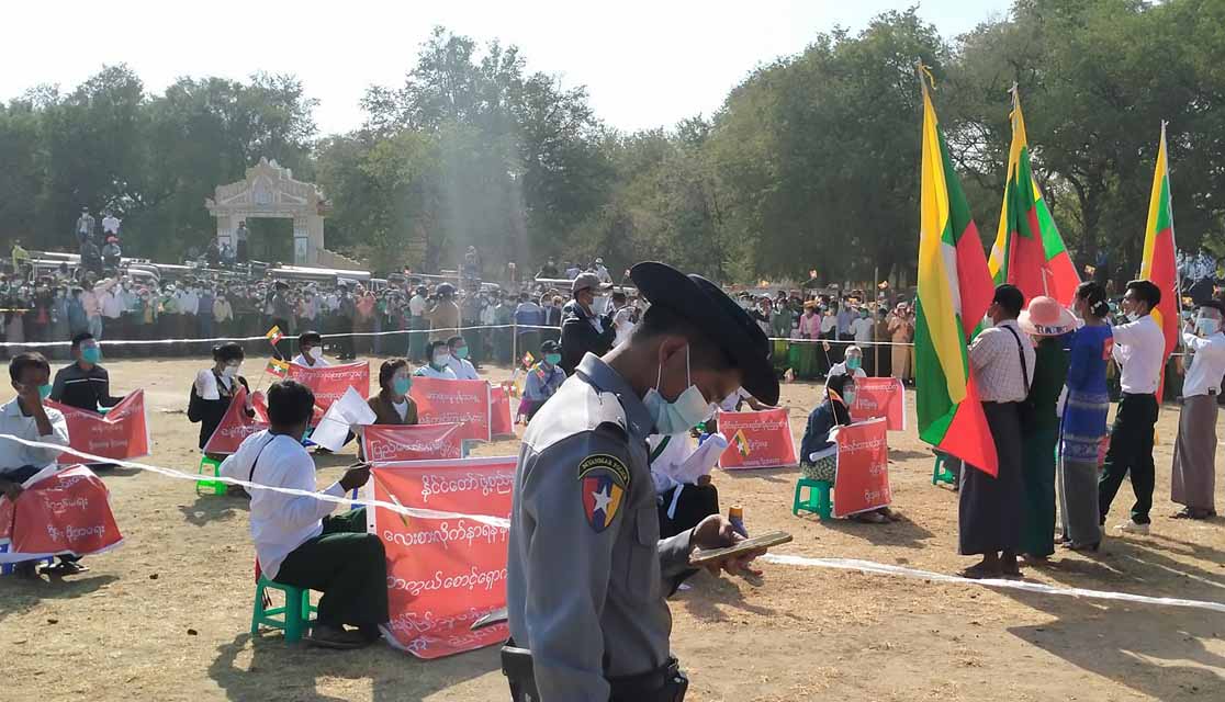 ဝမ်းတွင်းတွင် ရွေးကောက်ပွဲ တရားမျှတမှုရရေး ဆန္ဒပြပွဲ ဦးဆောင်သူ ၃ ဦးကို အမှုဖွင့်