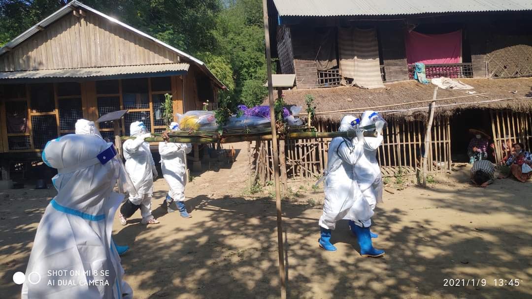 မိုးညိုမြို့နယ်၌ သေဆုံးသူ ၁ ဦးအပါအဝင် ကိုဗစ်-၁၉ ကူးစက်ခံရသူ ၃ ဦးထပ်တွေ့ 
