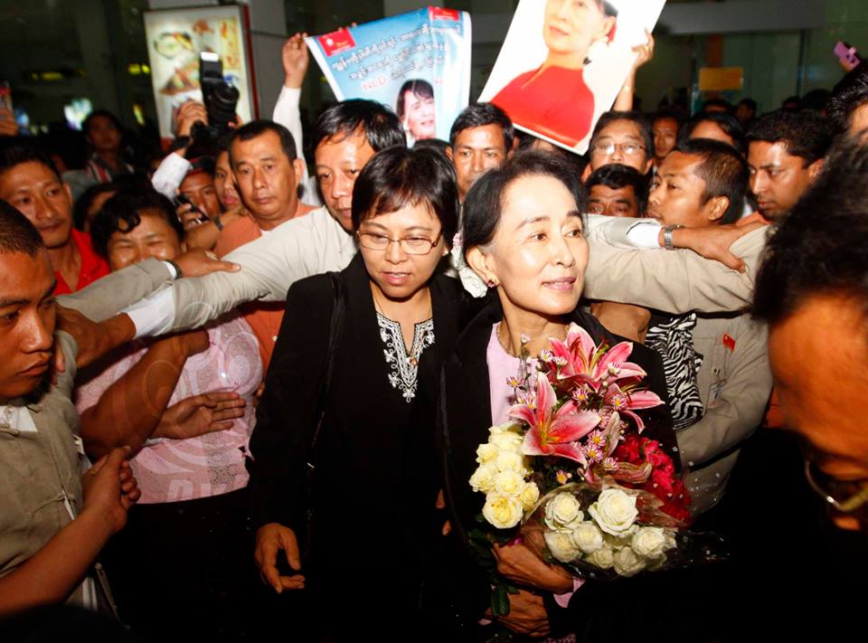 ေဒၚေအာင္ဆန္းစုၾကည္ ဥေရာပ ခရီးစဥ္ ျပီးဆုံး (ဓာတ္ပုံ)