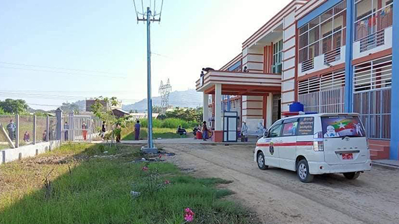 ကျောက်ဆည်မြို့တွင် သူနာပြု ၂ ဦးအပါအဝင် ၁၄ ဦး ကိုဗစ်-၁၉ ကူးစက်ခံရ
