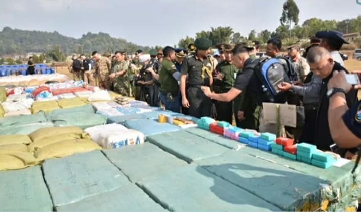 ၂၀၂၀ ပြည့်နှစ်အတွင်း ကျပ်၁၃၀၅ ဘီလီယံကျော် တန်ဖိုးရှိ မူးယစ်ဆေးဝါးများ ဖမ်းဆီးရမိ