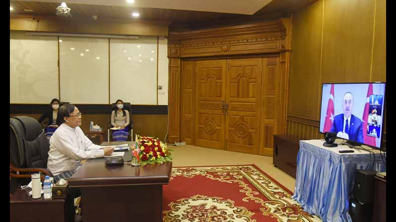 စိုက်ပျိုးရေးနှင့်ရေထွက်ကုန်တင်ပို့ပြီး ဒေသတွင်း စားရိက္ခာဖူလုံရန် အထောက်အကူပြုနိုင်မည်ဟု ဝန်ကြီးပြော