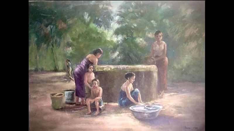 ကိုဗစ်ကာကွယ်ဆေးအလှူ Social Media ပန်းချီပြပွဲ Yadana Art Studio ဖေ့စ်ဘွတ်ခ်က ပြုလုပ် (ဓာတ်ပုံ)