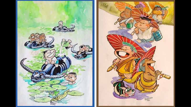 ကိုဗစ်ဆေးဝယ်ယူလှူဒါန်းနိုင်ရန် မြန်မာနိုင်ငံ ကာတွန်းဆရာအသင်းက ရန်ပုံငွေရှာဖွေပွဲ လုပ်မည်