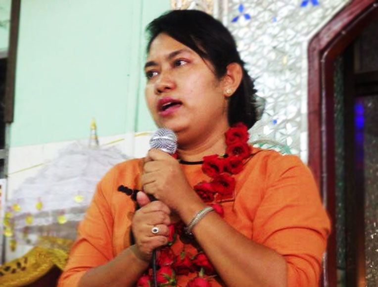 ကိုဗစ်-၁၉ ကူးစက်ခံရသည့် လွှတ်တော်အမတ် ဒေါ်ဖြူဖြူသင်း ဆေးရုံမှဆင်း