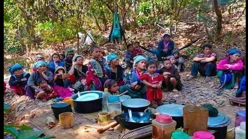 ကရင်နှင့် ပဲခူးနယ်စပ်တွင်  စစ်‌ဘေးရှောင်ပြည်သူ ၅,၀၀၀ နီးပါးရှိလာ