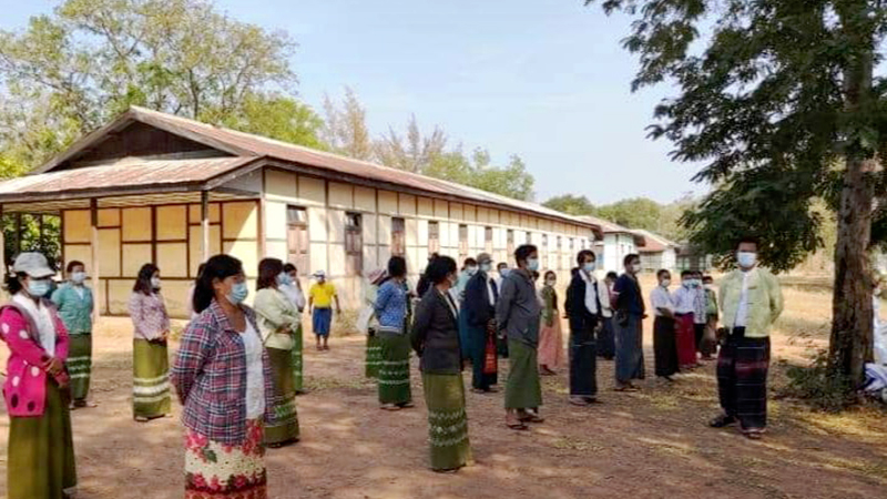ထွေအုပ်ဝန်ထမ်း ၃ ဦးအပါအဝင် ပိုးတွေ့လူနာ များလာသဖြင့် ငဖဲမြို့ကို အသွားလာကန့်သတ်