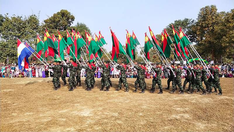 ၇၂ ကြိမ်မြောက် ကရင်တော်လှန်ရေးနေ့ တပ်မဟာ ၅ နယ်မြေ ထီးလော်သီထတွင် ကျင်းပ