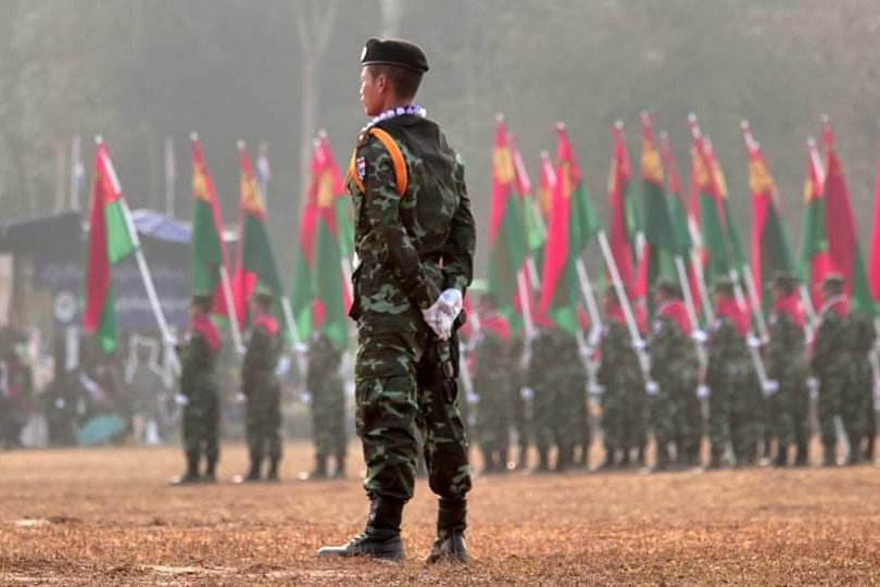 ၇၂ နှစ်မြောက် ကရင့်တော်လှန်ရေးနေ့ စစ်ရေးပြအခမ်းအနား (ဓာတ်ပုံ)
