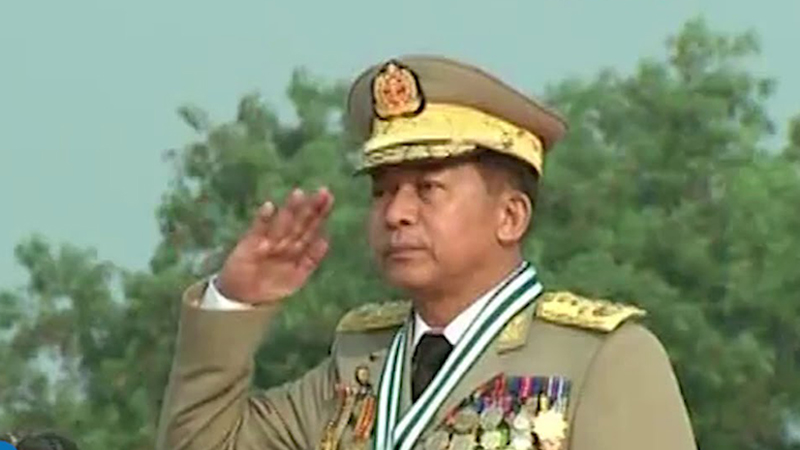 တပ်မတော်က နိုင်ငံတော်ကို အရေးပေါ်အခြေအနေကြေညာပြီး အာဏာကို ၁ နှစ်ထိန်းသိမ်း