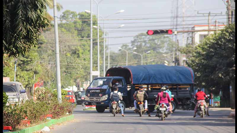 တပ်မတော်အာဏာသိမ်းအပြီး စစ်တွေမြို့မြင်ကွင်းများ