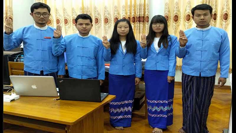 CDM လှုပ်ရှားမှု စတင်ကြောင်း ကယားပြည်နယ်လွှတ်တော်ရုံးဝန်ထမ်းများ ကြေညာ