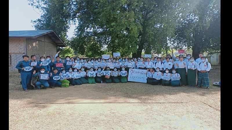 CDM တွင် ပါဝင်သည့်ဝန်ထမ်းအချို့ကို အရေးယူမည်ဟု ဖိအားပေးလာ