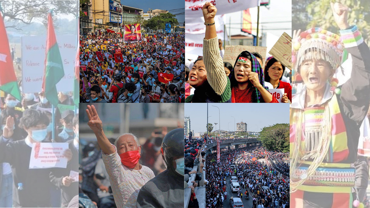 မြန်မာနိုင်ငံသားတွေရဲ့ အသံကို နားစွင့်ပေးဖို့ တကမ္ဘာလုံးကို အောင်လအန်ဆန် မေတ္တာရပ်ခံ