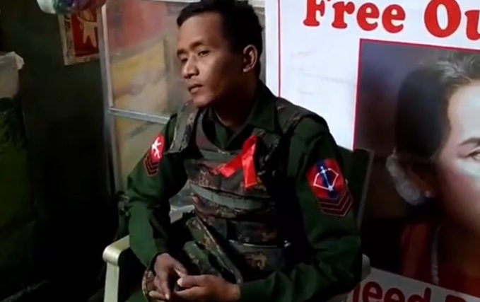 “အမေစုမုန်းတဲ့စစ်သားအဖြစ်မခံချင်တော့ဘူး”  CDM တွင်ပထမဆုံးပါဝင်လာသည့် တပ်ကြပ်ကြီး