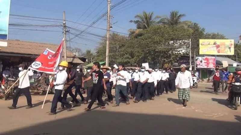 CDM ဝန်ထမ်းများကို အရေးယူရန် ဌာနအသီးသီးကို လက်ပံတန်းထွေ/အုပ် တာဝန်ပေး