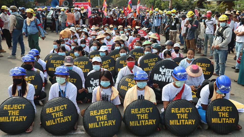 မုံရွာတွင် စစ်အာဏာရှင်ဆန့်ကျင်ရေး ဆန်ကောတော်လှန်ရေး စတင်