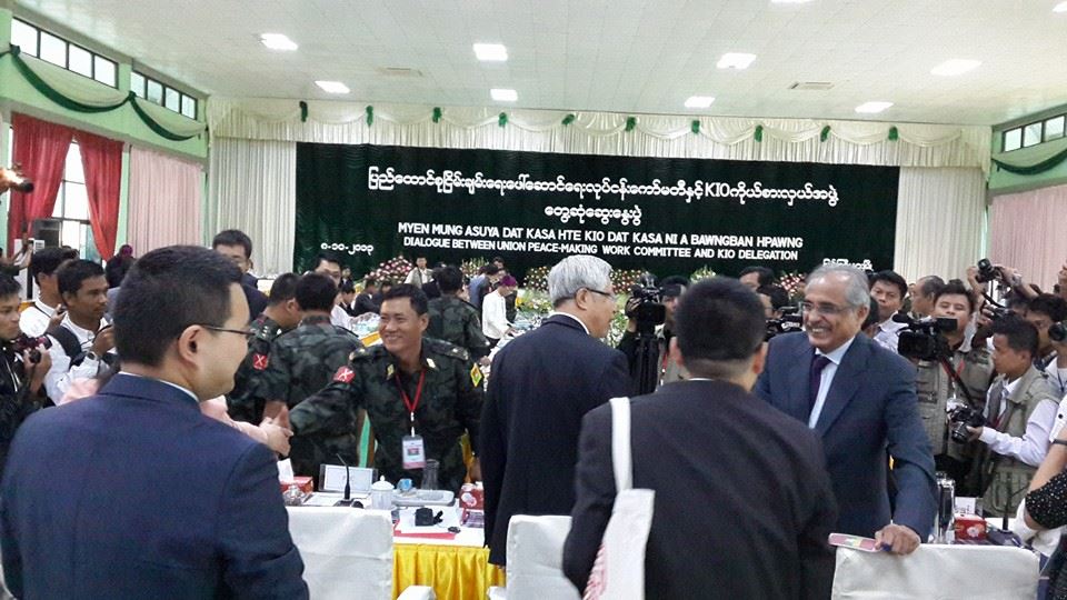 အစုိးရနွင့္ေကအုိင္အုိေဆြးေနြးပြဲ အေျခအေန ၀န္ၾကီး ဦးအုန္းျမင့္ကုိ ေမးျမန္းခ်က္