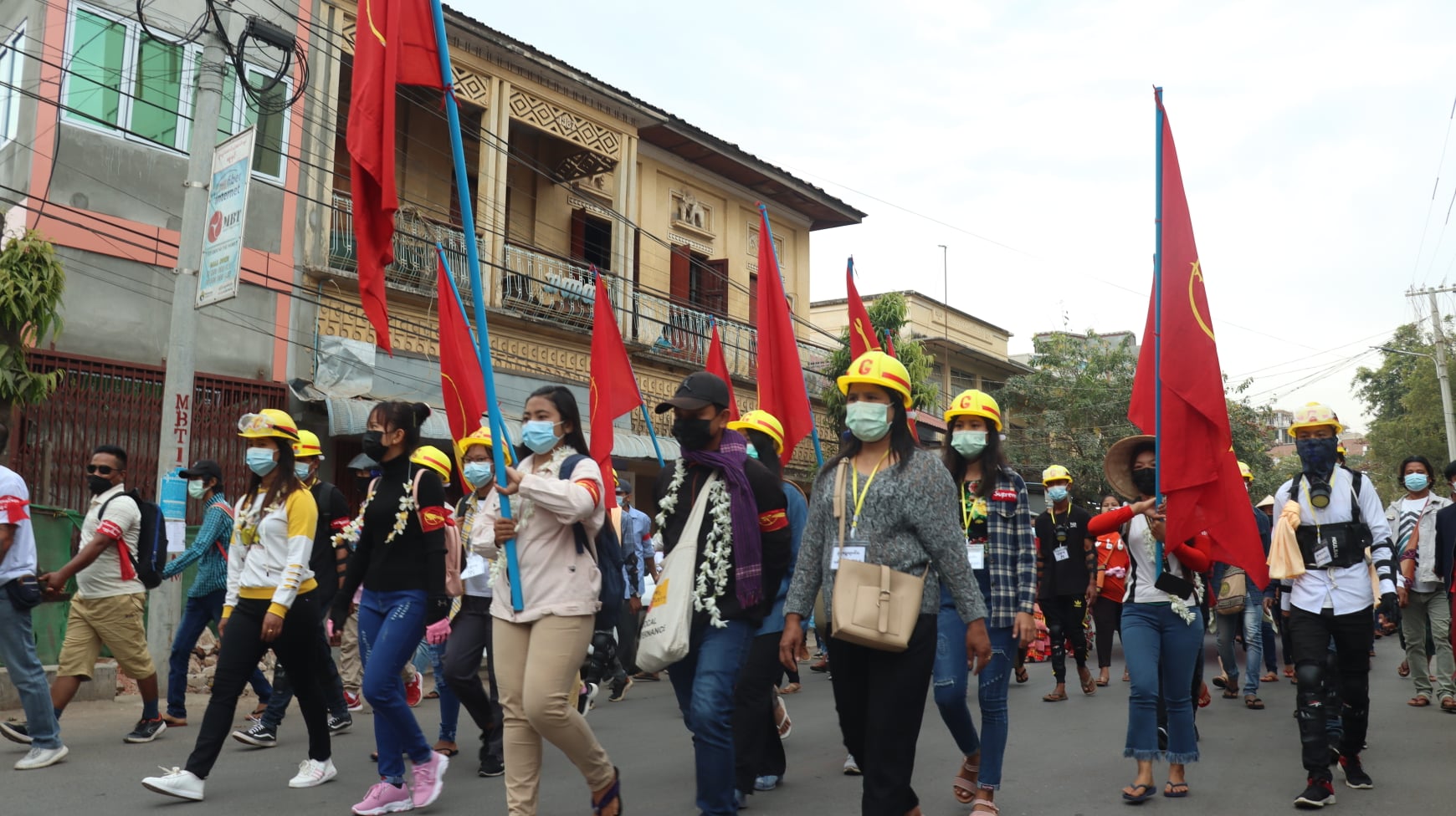 စစ်အာဏာရှင်တော်လှန်ရေးအတွင်း ကျဆုံးသွား သူများအတွက် မုံရွာတွင် ငြိမ်သက်ဆုတောင်း