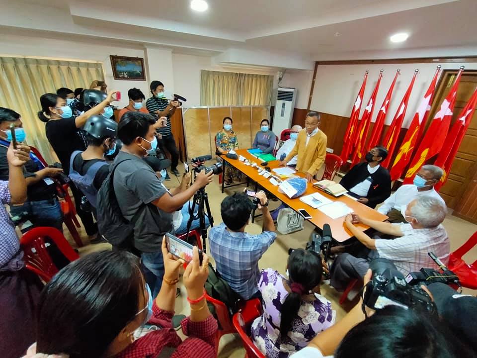 ရွေးကောက်ပွဲကော်မရှင်အသစ်နှင့်တွေ့ဆုံပွဲ မတက်ဟု အန်အယ်လ်ဒီ ပြော