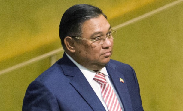အာဏာသိမ်းစစ်ကောင်စီ၏ နိုင်ငံခြားရေးဝန်ကြီး  ဦးဝဏ္ဏမောင်လွင် ဘန်ကောက်ရောက်