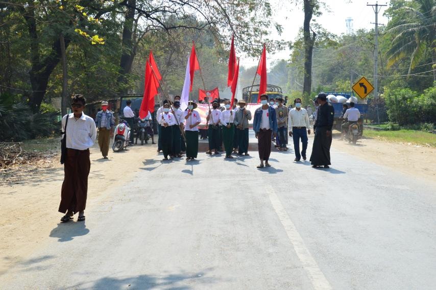 မြင်းမူမြို့လူထုက အာဏာသိမ်းစစ်ကောင်စီအား အရှိန်တိုးမြှင့်ကန့်ကွက် ဆန္ဒပြမည်