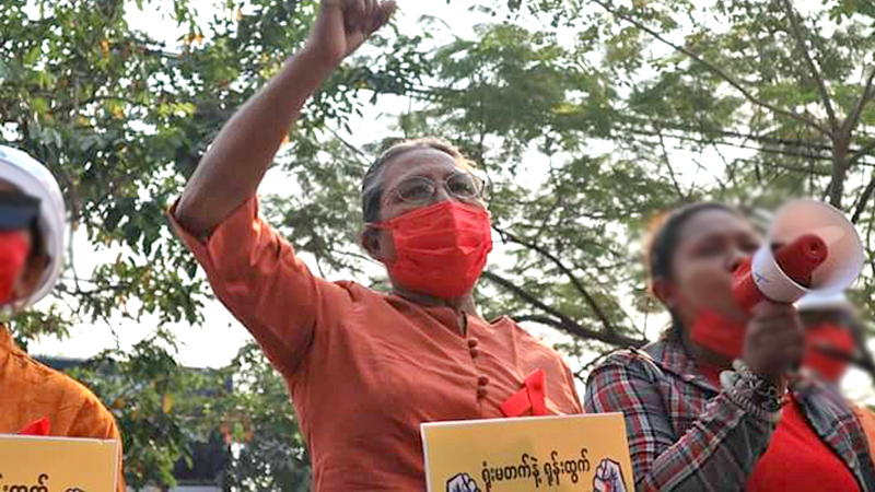NLD လွှတ်​တော်အမတ် ​ဒေါ်ဝင်းမြမြနှင့် တိုင်းအလုပ်အမှု​ဆောင် ဖမ်းဆီးခံရ