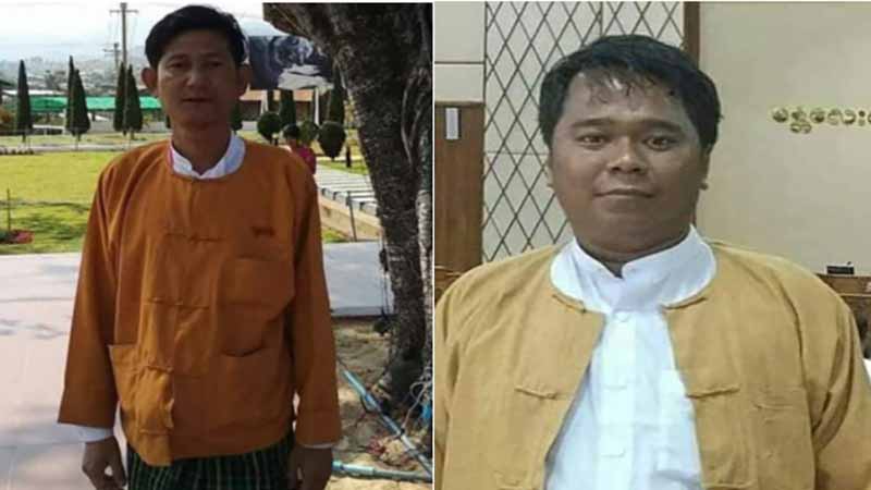 ကျောက်ဆည် အန်အယ်လ်ဒီဥက္ကဋ္ဌနှင့် တွဲဖက်အတွင်းရေးမှူး ပြန်လွတ်