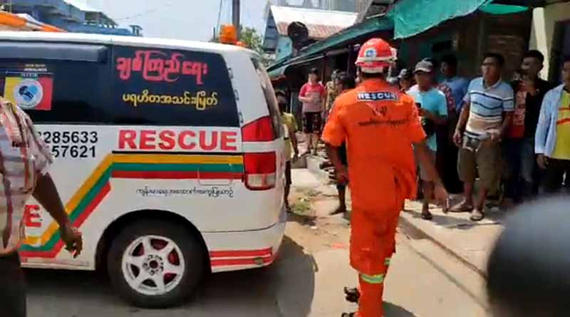 မြိတ်မြို့တွင် စစ်တပ်နှင့်ရဲတပ်ဖွဲ့က နေအိမ်များအား ဝင်ရောက်ဖျက်ဆီးပြီး လူအချို့ကို ဖမ်းဆီး