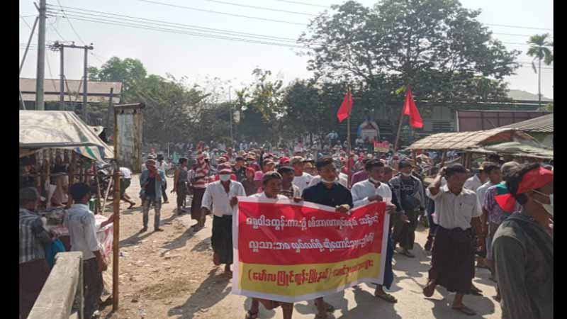 မော်လမြိုင်ကျွန်းမြို့နယ်က CDM တွင် ပါဝင်သပိတ်မှောက်ခဲ့သူ ၃ ဦးကို တရားစွဲ