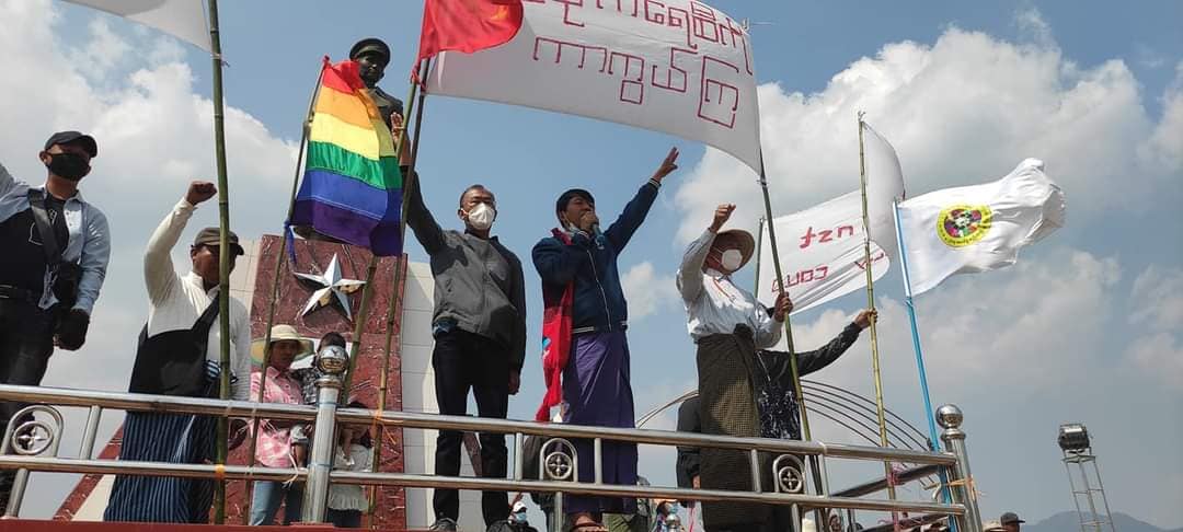 မိုးကုတ်မြို့က သပိတ်ခေါင်းဆောင်တစ်ဦးကို ပုဒ်မ ၅၀၅ (က) ဖြင့် တရားစွဲ