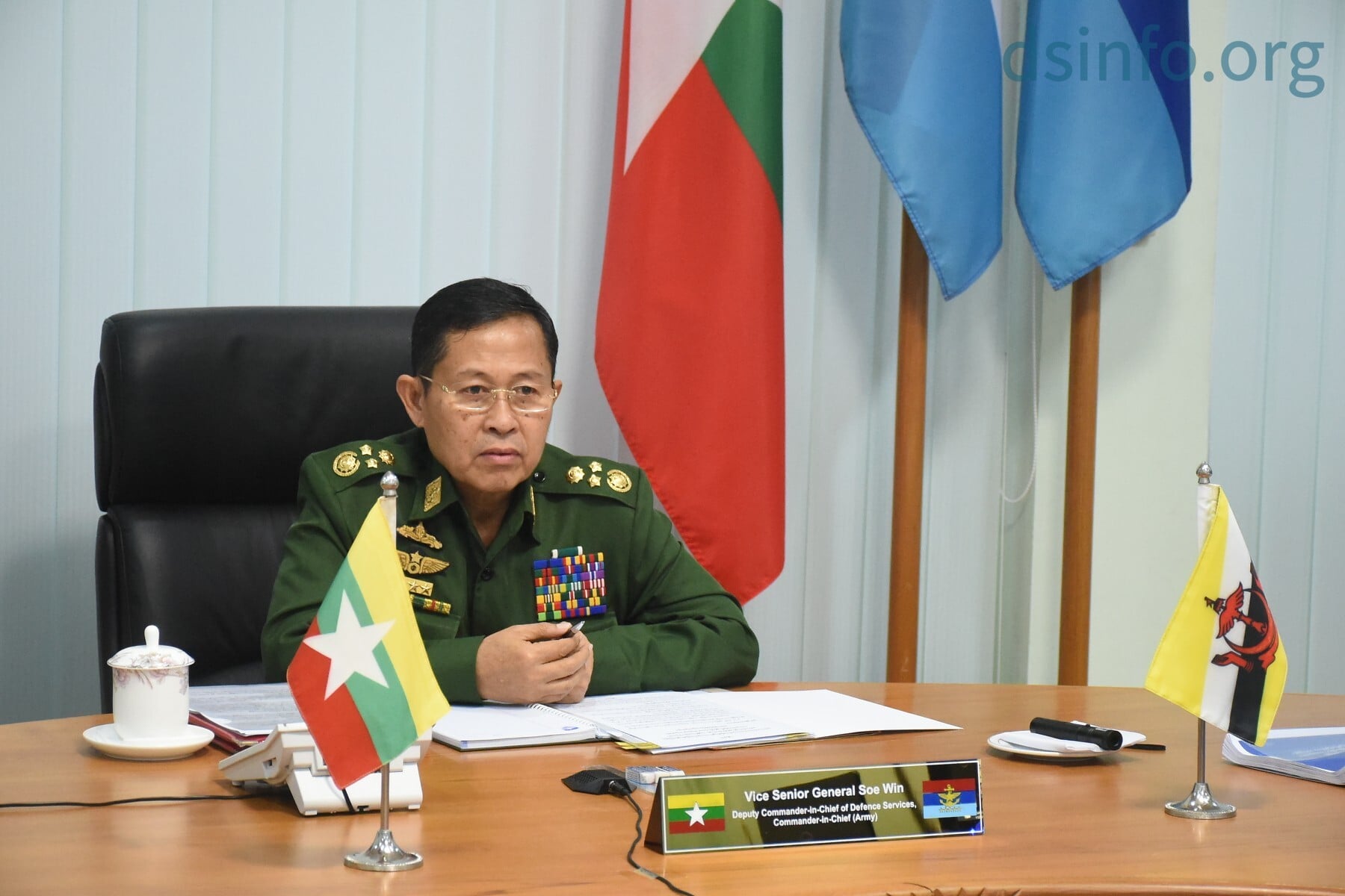 အကြမ်းဖက်မှုချက်ချင်းရပ်ရန်  ဒုကာချုပ်ကို      အမေရိကန်သံအမတ် ဖုန်းဆက်ပြော