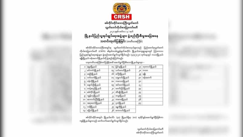 စစ်ကိုင်းတိုင်းတွင် ပြည်သူ့အုပ်ချုပ်ရေးအဖွဲ့များ ဖွဲ့စည်းမှု ၈၀ ရာခိုင်နှုန်း ပြီးစီး
