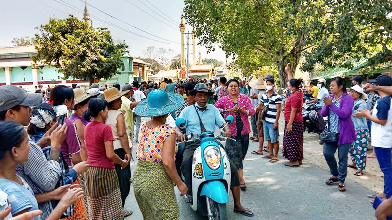 မြန်အောင်ဆန္ဒပြပွဲတွင် ဖမ်းဆီးခံရသည့် ကျောင်းသား ၄ ဦး ပြန်လွတ်