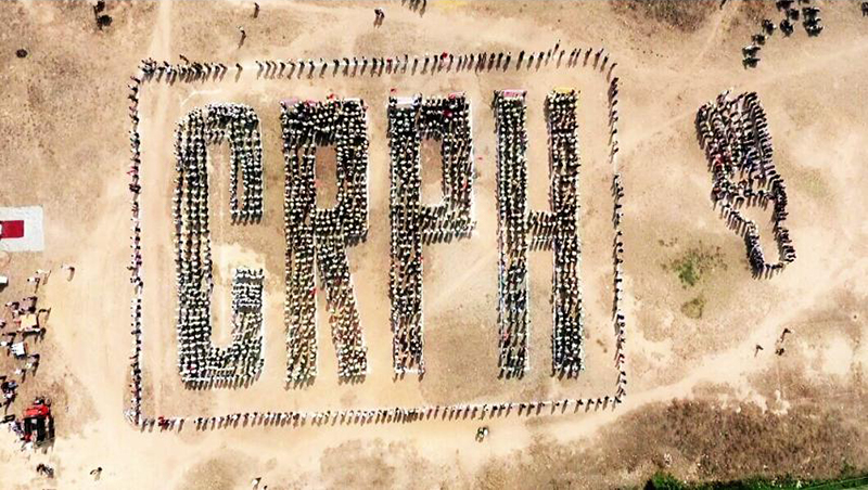 CRPH ကိုထောက်ခံကြောင်း ဒီပဲယင်းတွင် လူထုဖြင့် ပုံဖော်