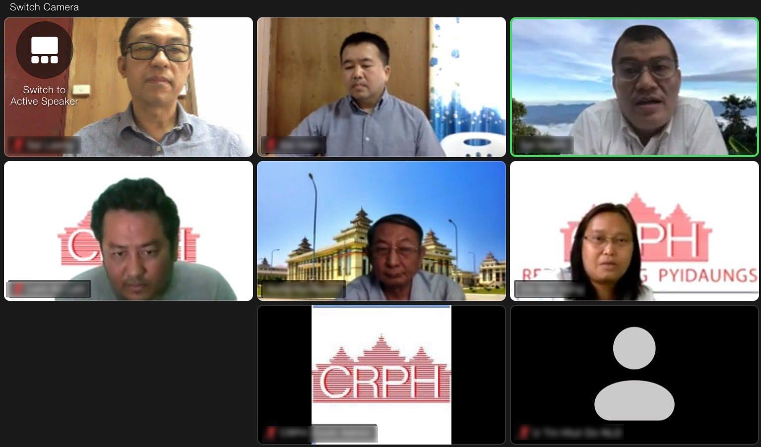 လက်ရှိနိုင်ငံရေး အကျပ်အတည်း RCSS နှင့် CRPH ဆွေးနွေး