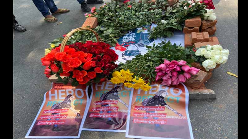 စစ်အာဏာရှင်ဆန့်ကျင်ရေး နွေဦးတော်လှန်ရေးအတွင်း ကျဆုံးသူအယောက် ၇၀ ကျော် ရှိလာ