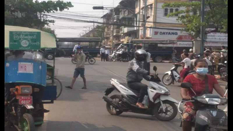 ပဲခူးသပိတ်စစ်ကြောင်းများကို စစ်တပ်နှင့်ရဲ အင်အားအလုံးအရင်းဖြင့် လိုက်လံဖြိုခွင်း