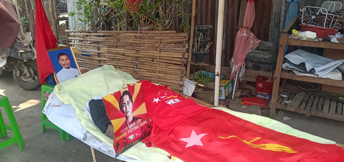 သာကေတက ပစ်သတ်ခံရသူ ၂ ဦးအလောင်း ရဲစခန်းအပ်ရန် လာတောင်းနေ