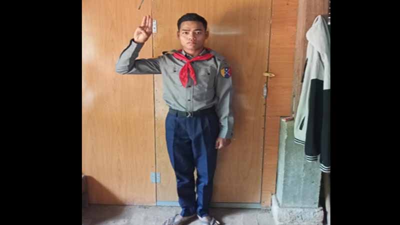 ပဲခူးမြို့ အမှတ် (၁) လုံခြုံရေးတပ်ဖွဲ့ခွဲက ရဲတပ်သား ၁ ဦး CDM တွင် ပူးပေါင်းပါဝင်လာ