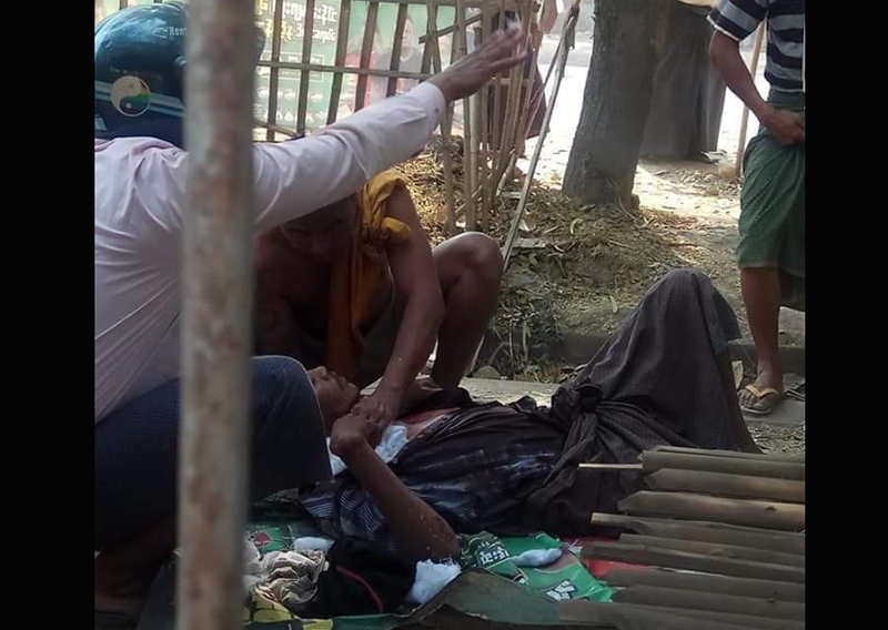 ချောက်မြို့တွင် ရဲတပ်ဖွဲက ပစ်ခတ်မှုကြောင့် အမျိုးသား ၁ ဦး သေဆုံး