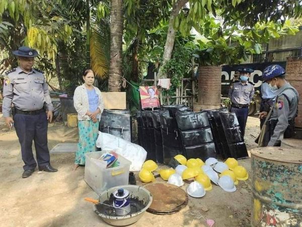 ညောင်တုန်းမြို့တွင် ဒိုင်းကာလုပ်သူအား ဖမ်းမမိ၍ အမေနှင့်သမီးကို ဖမ်းဆီး