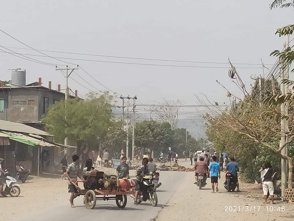 ကလေးမြို့တွင် အကြမ်းဖက်လက်နက်ကိုင် စစ်တပ်နှင့်ရဲ ပစ်ခတ်မှုကြောင့် ၁ ဦး သေဆုံး