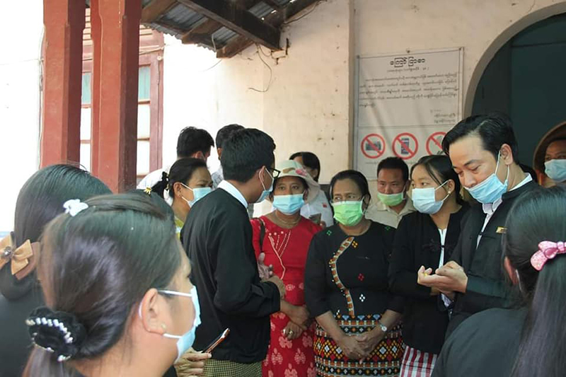 စစ်ကိုင်းတိုင်းဝန်ကြီးချုပ်နှင့် ဥပဒေချုပ်တို့၏ အာမခံလျှောက်ထားမှု ဧပြီ ၂ ရက်နေ့ဆုံးဖြတ်မည်