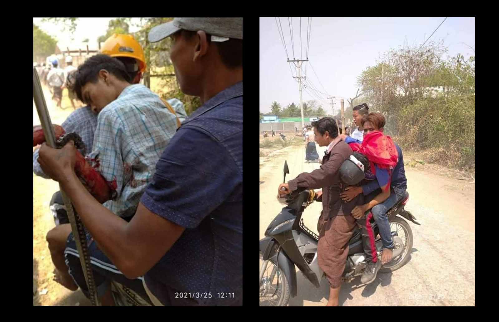 ခင်ဦးမြို့တွင် အကြမ်းဖက်စစ်အုပ်စု ပစ်ခတ်မှုကြောင့် ၃ ဦး ကျည်ထိမှန်
