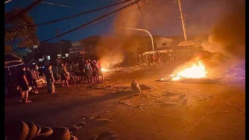 တောင်ဒဂုံတွင် ၂ နှစ်အရွယ် ကလေးငယ် ၁ ဦး နားရွက်ကိုကျည်မှန်